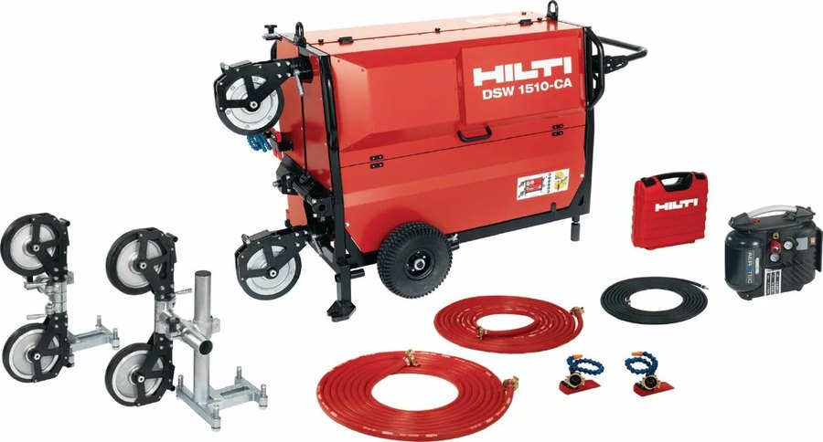 Канатная система Hilti DSW 1510-CA с роликами и канатами